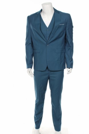 Ανδρικό κοστούμι, Μέγεθος L, Χρώμα Μπλέ, Τιμή 48,44 €