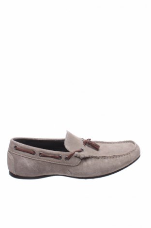 Ανδρικά παπούτσια ASOS, Μέγεθος 42, Χρώμα Γκρί, Φυσικό σουέτ, Τιμή 37,53 €