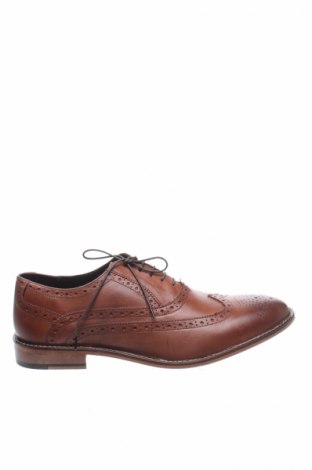 Мъжки обувки ASOS, Размер 45, Цвят Кафяв, Естествена кожа, Цена 71,40 лв.