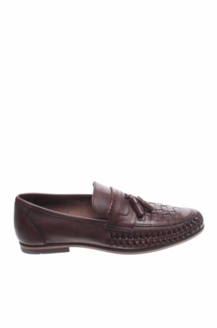 Мъжки обувки ASOS, Размер 44, Цвят Кафяв, Естествена кожа, Цена 51,60 лв.