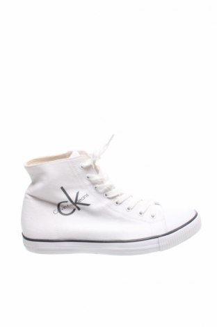 Ανδρικά παπούτσια Calvin Klein Jeans, Μέγεθος 42, Χρώμα Λευκό, Κλωστοϋφαντουργικά προϊόντα, Τιμή 42,68 €