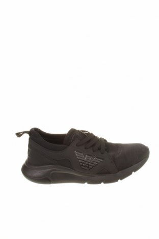 Мъжки обувки Emporio Armani, Размер 40, Цвят Черен, Еко кожа, текстил, Цена 112,00 лв.