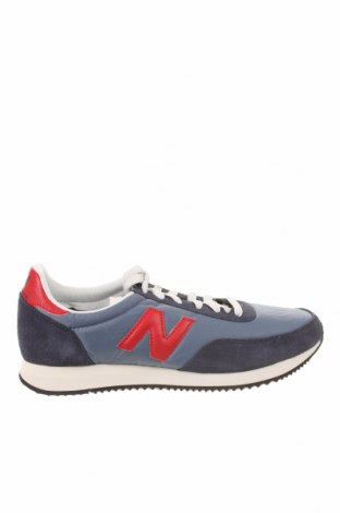 Мъжки обувки New Balance, Размер 42, Цвят Син, Естествен велур, текстил, Цена 94,50 лв.