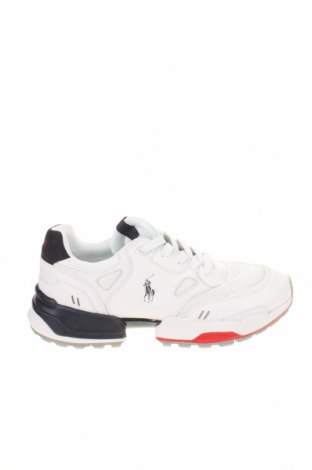 Ανδρικά παπούτσια Polo By Ralph Lauren, Μέγεθος 43, Χρώμα Λευκό, Κλωστοϋφαντουργικά προϊόντα, γνήσιο δέρμα, δερματίνη, Τιμή 62,56 €