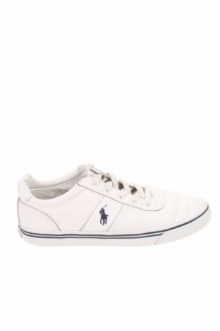 Ανδρικά παπούτσια Polo By Ralph Lauren, Μέγεθος 43, Χρώμα Λευκό, Γνήσιο δέρμα, Τιμή 89,84 €