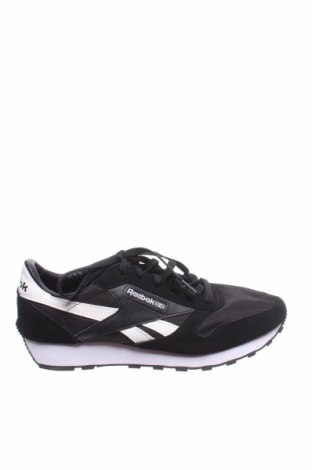 Мъжки обувки Reebok, Размер 44, Цвят Черен, Естествен велур, еко кожа, текстил, Цена 76,45 лв.