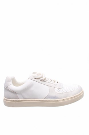 Ανδρικά παπούτσια Schuh, Μέγεθος 43, Χρώμα Λευκό, Δερματίνη, κλωστοϋφαντουργικά προϊόντα, Τιμή 23,12 €