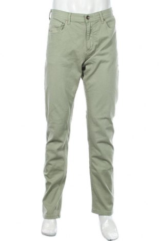 Мъжки панталон Angelo Litrico, Размер L, Цвят Зелен, 98% памук, 2% еластан, Цена 36,75 лв.