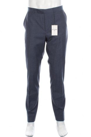 Ανδρικό παντελόνι Ben Sherman, Μέγεθος XL, Χρώμα Μπλέ, 95% μαλλί, 5% μοχαίρ, Τιμή 68,19 €