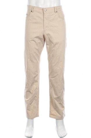 Мъжки панталон Brax, Размер L, Цвят Бежов, 90% памук, 6% други нишки, 4% еластан, Цена 16,71 лв.