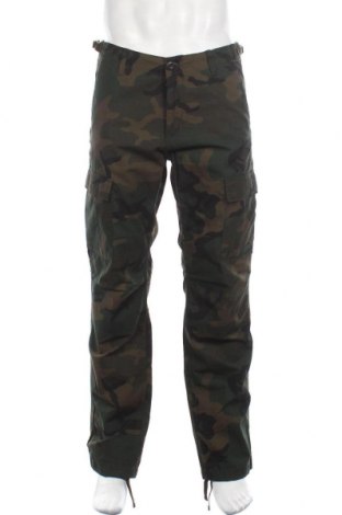 Мъжки панталон Carhartt, Размер M, Цвят Зелен, Памук, Цена 122,85 лв.