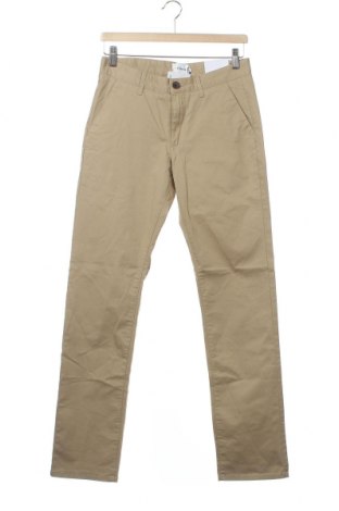 Męskie spodnie Farah, Rozmiar S, Kolor Beżowy, 98% bawełna, 2% elastyna, Cena 119,28 zł