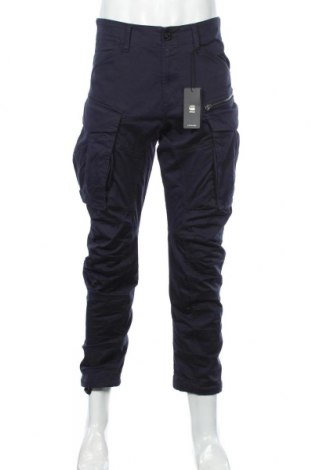 Pantaloni de bărbați G-Star Raw, Mărime L, Culoare Albastru, 97% bumbac, 3% elastan, Preț 527,30 Lei