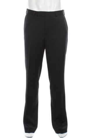 Мъжки панталон Hugo Boss, Размер L, Цвят Черен, Вълна, Цена 43,51 лв.
