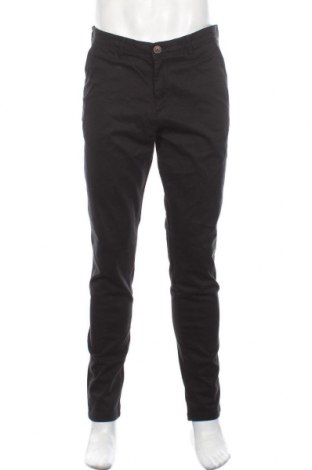 Ανδρικό παντελόνι Jack & Jones, Μέγεθος L, Χρώμα Μαύρο, 98% βαμβάκι, 2% ελαστάνη, Τιμή 30,62 €