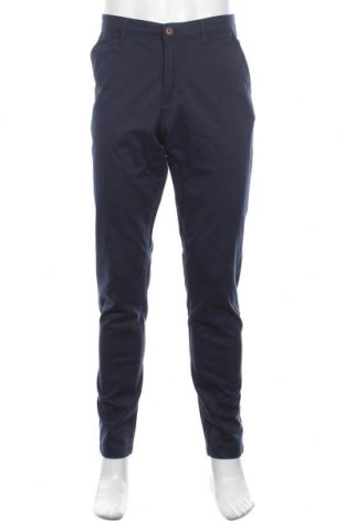 Ανδρικό παντελόνι Jack & Jones, Μέγεθος L, Χρώμα Μπλέ, 98% βαμβάκι, 2% ελαστάνη, Τιμή 30,62 €