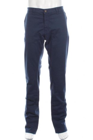 Pantaloni de bărbați La Martina, Mărime XXL, Culoare Albastru, 98% bumbac, 2% elastan, Preț 849,67 Lei