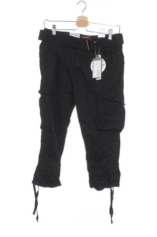 Ανδρικό παντελόνι Schott, Μέγεθος S, Χρώμα Μαύρο, Βαμβάκι, Τιμή 61,55 €