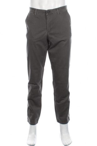 Мъжки панталон Selected Homme, Размер XL, Цвят Сив, 98% памук, 2% еластан, Цена 47,60 лв.