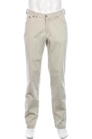Męskie spodnie Sunwill, Rozmiar L, Kolor Beżowy, 97% bawełna, 3% elastyna, Cena 111,95 zł
