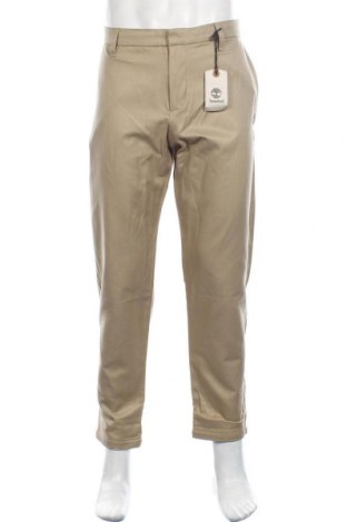 Мъжки панталон Timberland, Размер L, Цвят Бежов, 58% памук, 42% полиестер, Цена 76,05 лв.