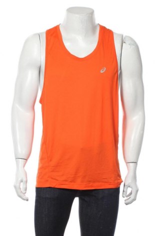 Ανδρική αμάνικη μπλούζα ASICS, Μέγεθος XL, Χρώμα Πορτοκαλί, 83% πολυεστέρας, 17% lyocell, Τιμή 15,59 €
