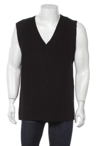 Мъжки пуловер H&M Divided, Размер L, Цвят Черен, Акрил, Цена 33,60 лв.