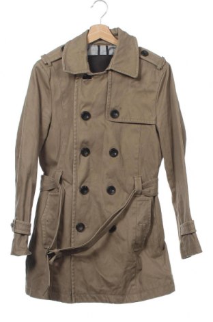 Мъжки шлифер Zara Man, Размер S, Цвят Бежов, Цена 52,92 лв.