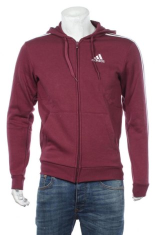 Herren Sweatshirt Adidas, Größe S, Farbe Lila, 53% Baumwolle, 36% Polyester, 11% Viskose, Preis 49,07 €