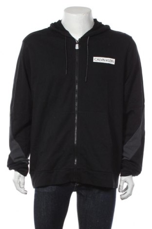 Мъжки суичър Calvin Klein, Размер XL, Цвят Черен, Памук, Цена 89,55 лв.