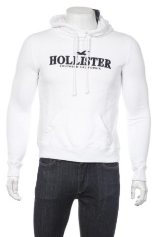 Ανδρικό φούτερ Hollister, Μέγεθος XS, Χρώμα Λευκό, 60% βαμβάκι, 40% πολυεστέρας, Τιμή 23,62 €