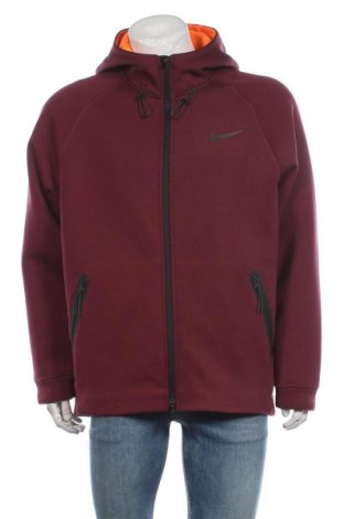Herren Sweatshirt Nike, Größe XXL, Farbe Rot, 86% Polyester, 14% Elastan, Preis 50,10 €