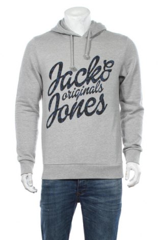 Pánská mikina  Originals By Jack & Jones, Velikost L, Barva Šedá, 88% bavlna, 12% polyester, Cena  1 020,00 Kč