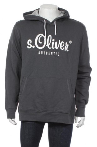 Herren Sweatshirt S.Oliver, Größe XXL, Farbe Grau, 80% Baumwolle, 20% Polyester, Preis 22,27 €