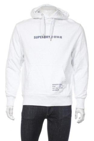 Ανδρικό φούτερ Superdry, Μέγεθος M, Χρώμα Λευκό, Βαμβάκι, Τιμή 53,27 €