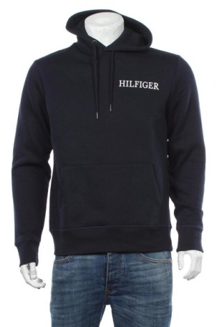 Herren Sweatshirt Tommy Hilfiger, Größe L, Farbe Blau, 63% Baumwolle, 37% Polyester, Preis 94,43 €