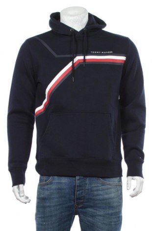 Herren Sweatshirt Tommy Hilfiger, Größe L, Farbe Blau, 63% Baumwolle, 37% Polyester, Preis 90,31 €