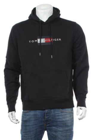 Herren Sweatshirt Tommy Hilfiger, Größe L, Farbe Schwarz, 70% Baumwolle, 30% Polyester, Preis 90,31 €