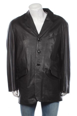 Pánský kožený kabát , Velikost XXL, Barva Černá, Pravá kůže, Cena  1 307,00 Kč
