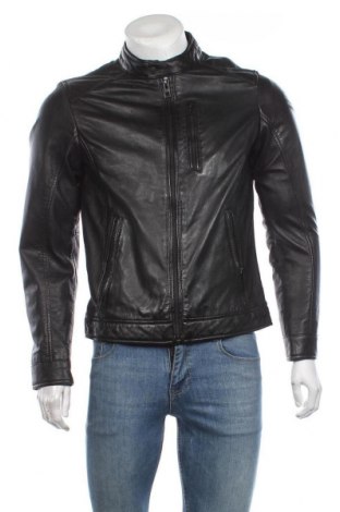 Pánská kožená bunda  Oakwood, Velikost M, Barva Černá, Pravá kůže, Cena  5 750,00 Kč