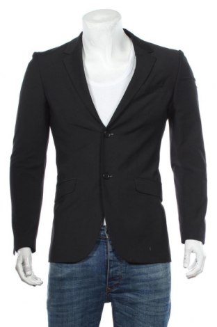 Ανδρικό σακάκι Selected Homme, Μέγεθος S, Χρώμα Μαύρο, 53% πολυεστέρας, 43% μαλλί, Τιμή 36,49 €
