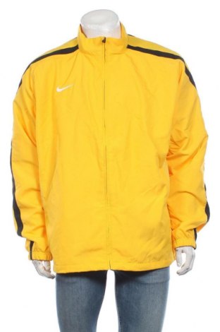 Ανδρικό αθλητικό μπουφάν Nike, Μέγεθος XXL, Χρώμα Κίτρινο, Πολυεστέρας, Τιμή 37,67 €