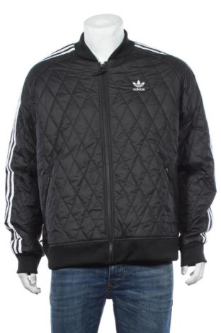 Ανδρικό μπουφάν Adidas Originals, Μέγεθος L, Χρώμα Μαύρο, 90% πολυεστέρας, 10% ελαστάνη, Τιμή 70,02 €