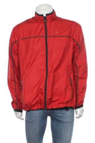 Ανδρικό μπουφάν Nike, Μέγεθος L, Χρώμα Κόκκινο, Πολυεστέρας, Τιμή 23,38 €