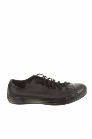 Обувки Converse, Размер 39, Цвят Черен, Естествена кожа, Цена 89,57 лв.