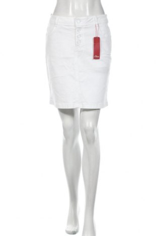 Φούστα S.Oliver, Μέγεθος M, Χρώμα Λευκό, 98% βαμβάκι, 2% ελαστάνη, Τιμή 39,87 €
