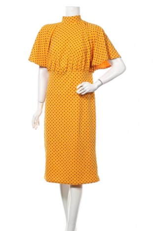 Šaty  Boohoo, Velikost XL, Barva Žlutá, 95% polyester, 5% elastan, Cena  1 036,00 Kč