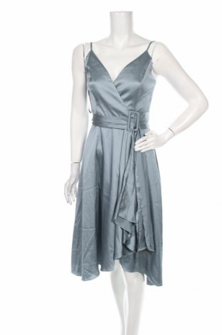 Kleid Chi Chi, Größe M, Farbe Grau, 97% Polyester, 3% Elastan, Preis 97,06 €