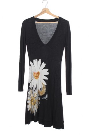 Φόρεμα Desigual, Μέγεθος XS, Χρώμα Μαύρο, Βισκόζη, Τιμή 44,66 €