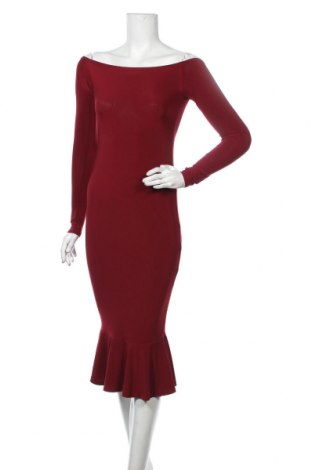 Рокля Femme Luxe, Размер S, Цвят Червен, 95% полиестер, 5% еластан, Цена 29,70 лв.